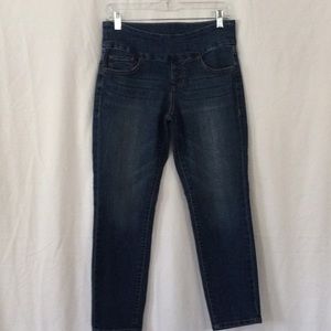 Jag, high rise, slim angle jeans